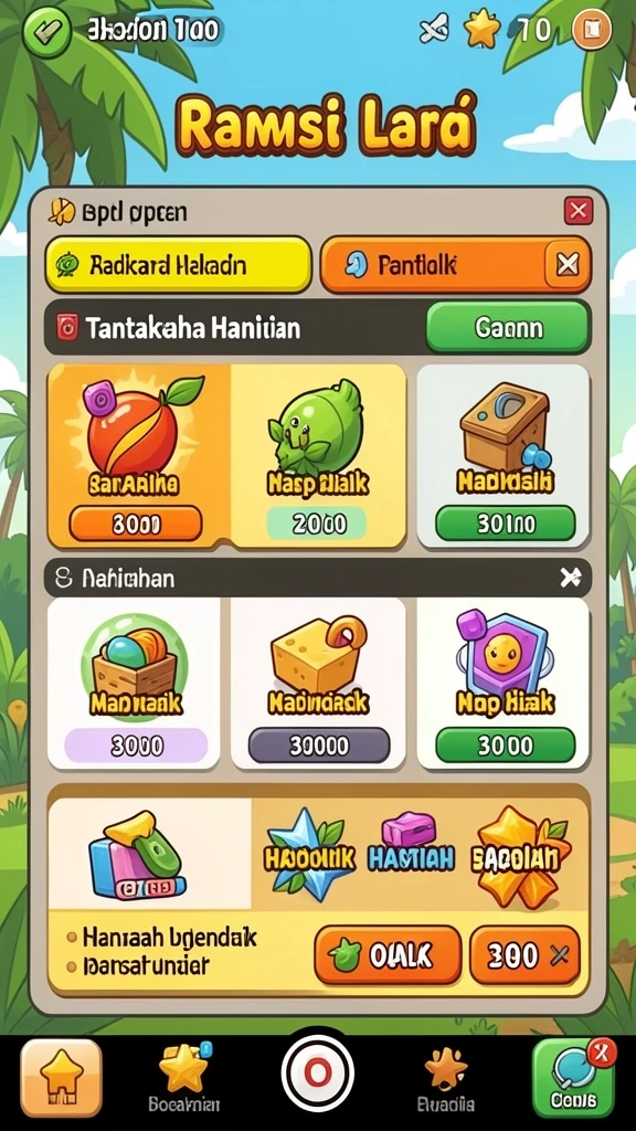 Screenshot saat permainan dengan grafis memukau.