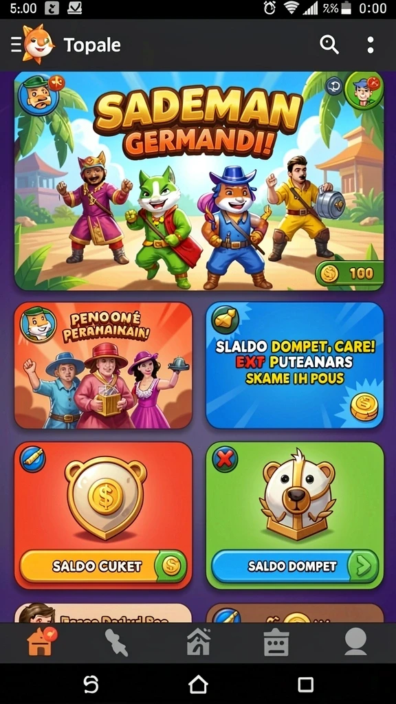 Koleksi permainan slot menarik dengan berbagai tema.