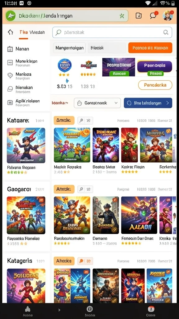 Grafis berkualitas tinggi yang memikat perhatian.