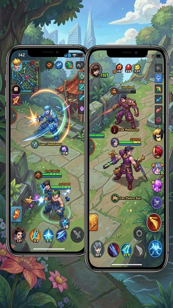 Screenshot menggambarkan antarmuka pengguna yang ramah dan intuitif.