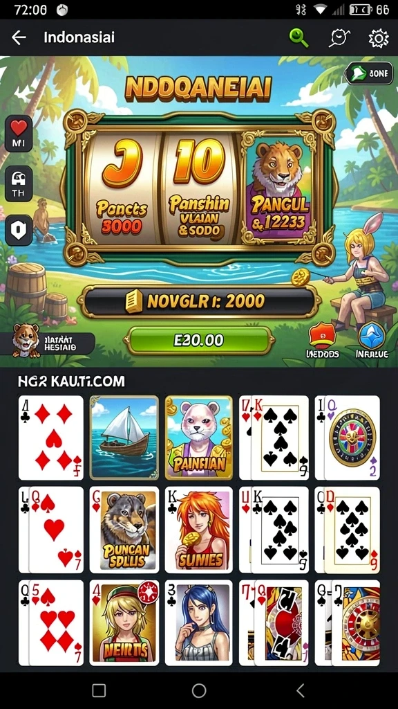 Screenshot menampilkan fitur bonus yang menggiurkan dalam permainan.