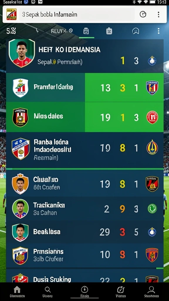 Tampilan antarmuka yang menarik dan mudah dinavigasi.