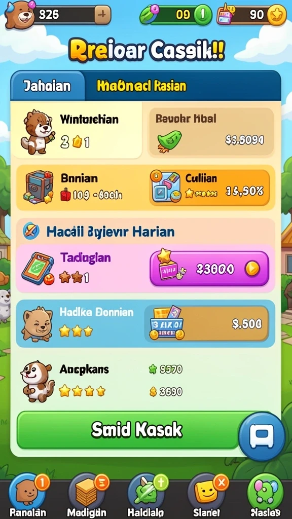 Tampilan utama game DOMTOTO yang menarik.
