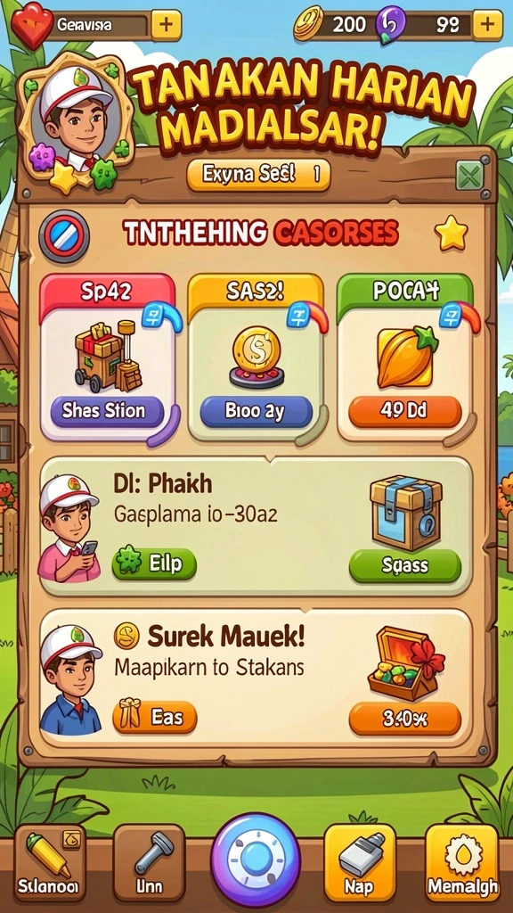 Tampilan antarmuka yang menarik dan mudah digunakan.