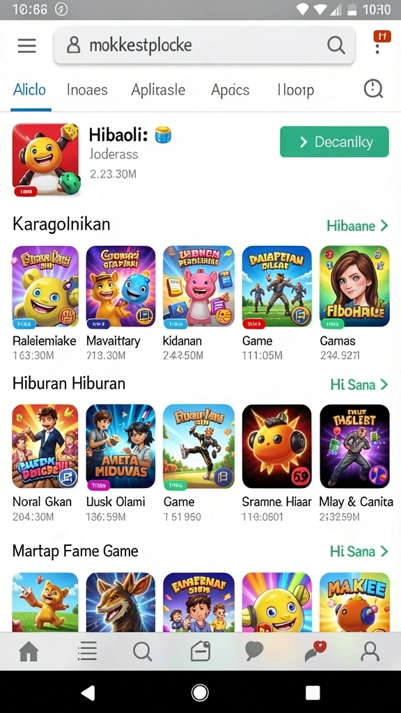 Tampilan antarmuka yang menarik dan mudah dinavigasi.