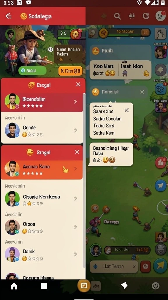 Gameplay yang seru dengan banyak tantangan.