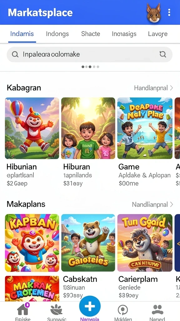 Tampilan antarmuka yang menarik dan mudah dinavigasi.