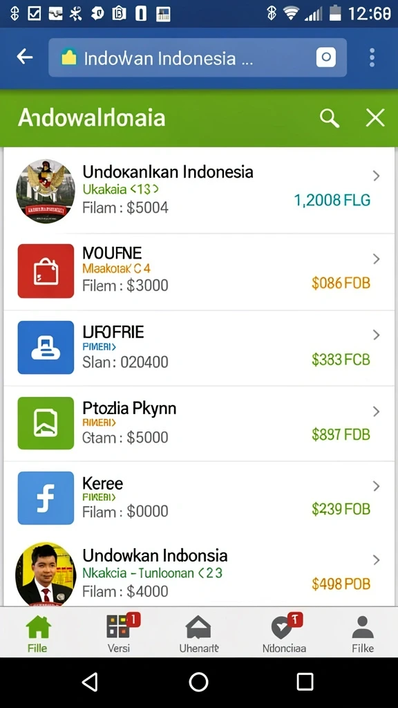 Tampilan utama IDNSCORE dengan pilihan permainan yang beragam.