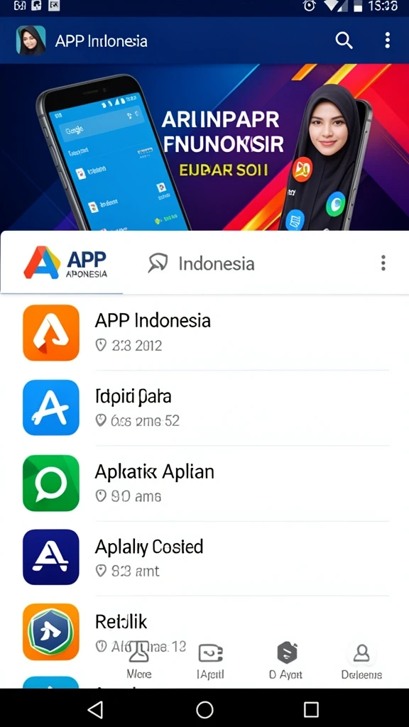 Tampilan utama aplikasi JKTWIN yang menarik.