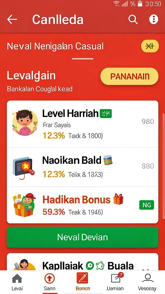 Tampilan awal yang menarik dari aplikasi KKWIN.