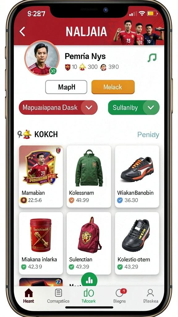 Tampilan antarmuka yang menarik dan ramah pengguna.