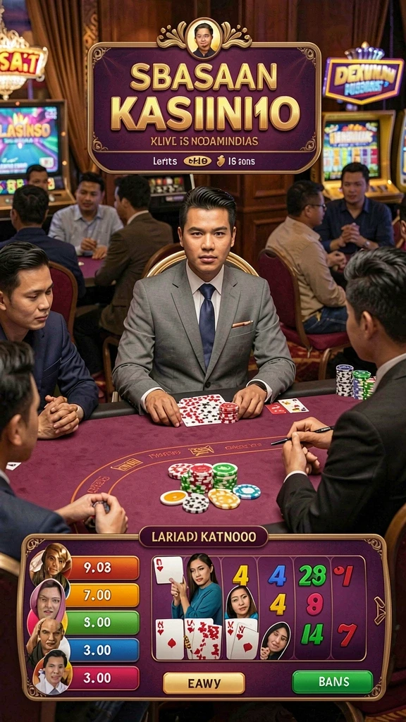 Screenshot ketiga menunjukkan keseruan saat memutar roda jackpot.