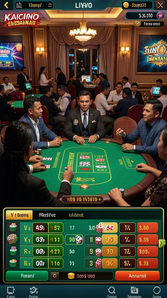 Berbagai pilihan mesin slot menarik.