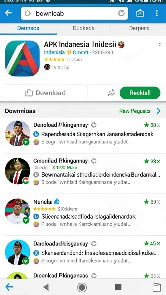 Tampilan antarmuka yang intuitif dan mudah dipahami.