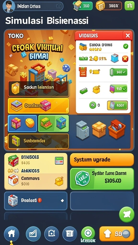 Beragam tema permainan yang seru dan mengasyikkan.