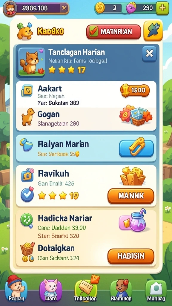 Beragam tema slot yang menggugah selera pemain.