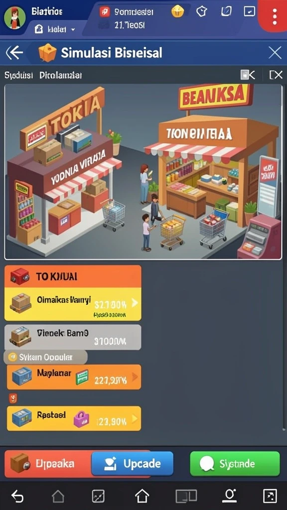 Tampilan antarmuka yang menarik dan mudah dinavigasi.