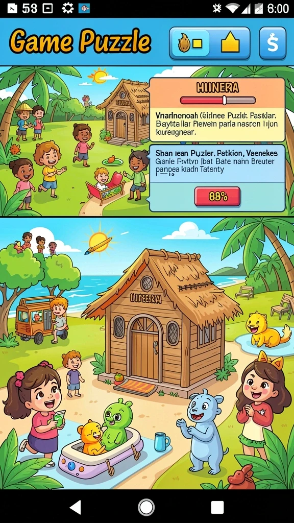Tampilan utama yang menarik dan mudah dinavigasi.