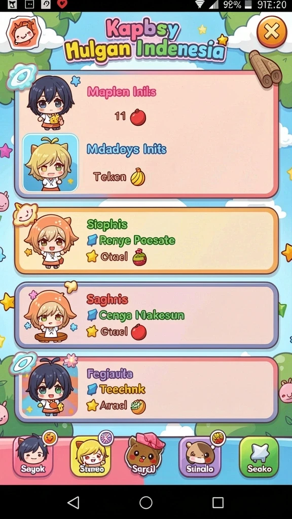 Sistem reward yang jelas dan menguntungkan bagi pemain.