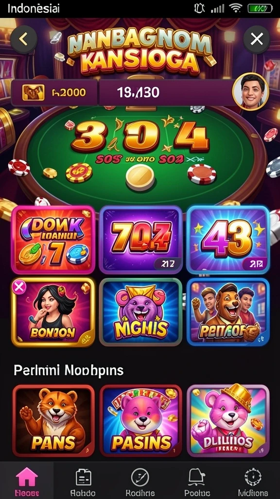 Tampilan slot yang memikat dengan efek visual menawan.