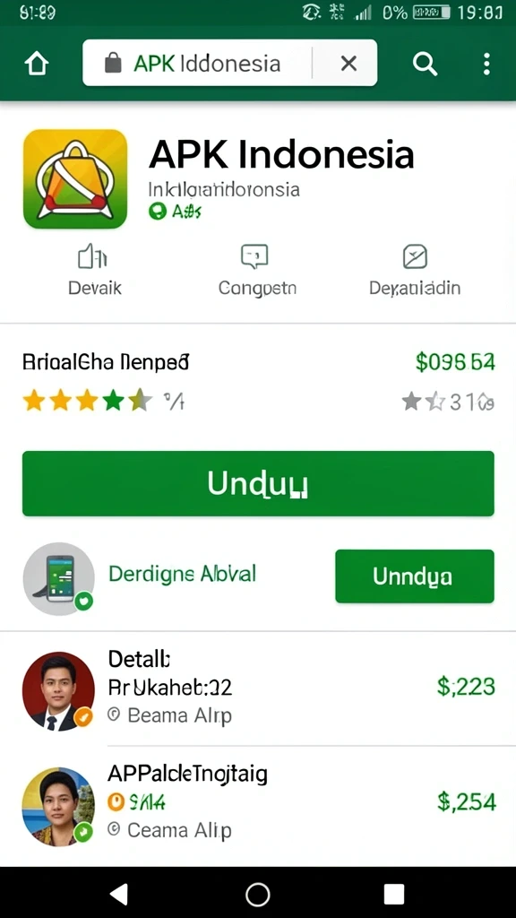 Menampilkan antarmuka pengguna yang modern.