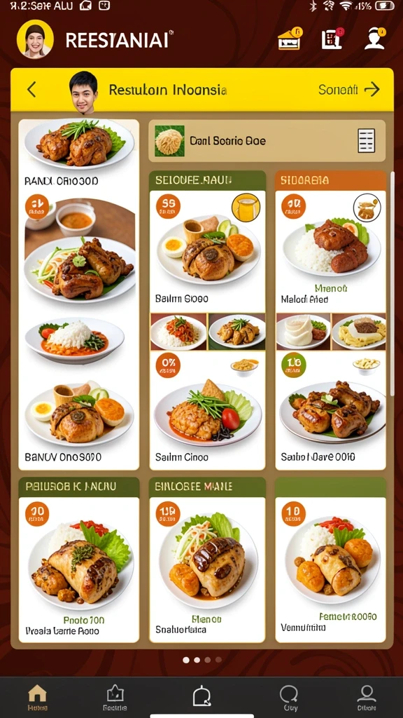 Tampilan antarmuka yang sederhana dan mudah digunakan.