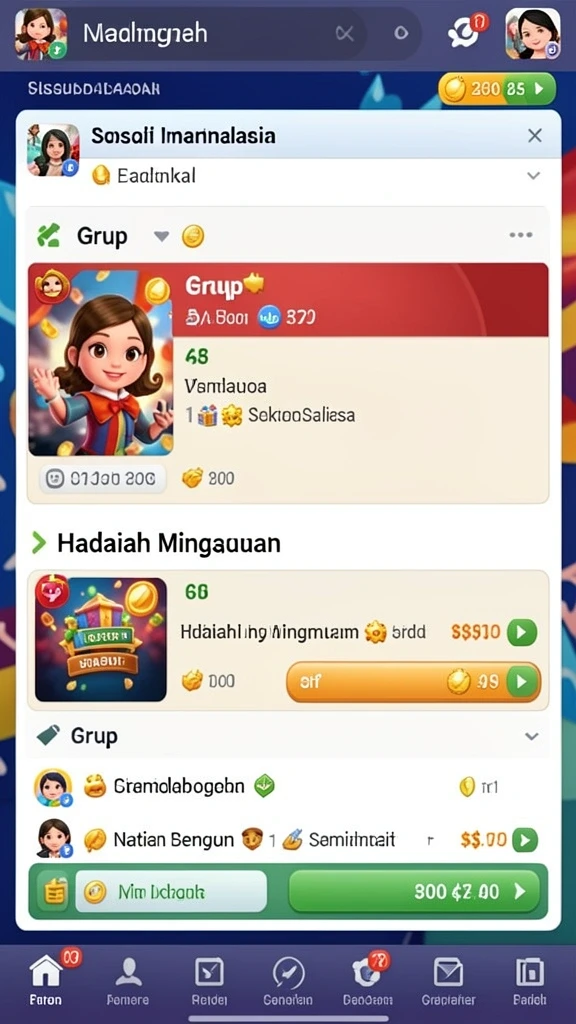 Tampilan antarmuka yang menarik dan ramah pengguna.
