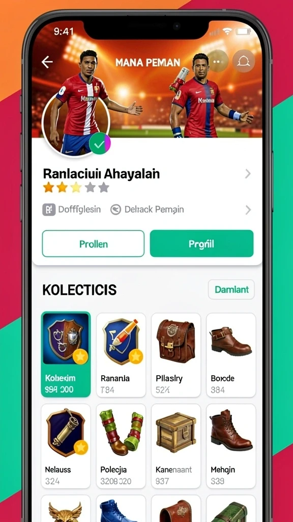 Tampilan antarmuka yang menarik dan mudah digunakan.