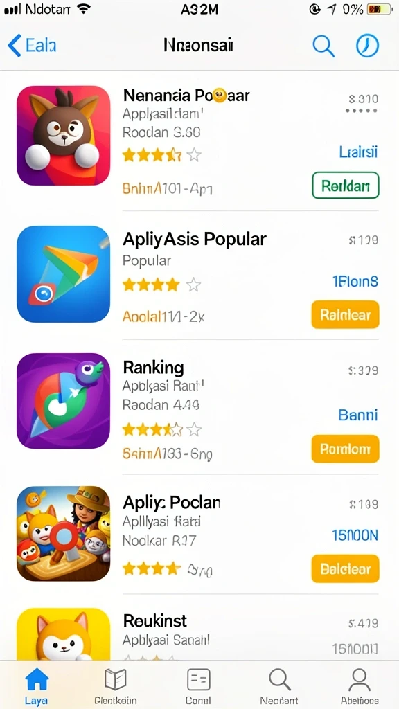 Tampilan antarmuka yang ramah pengguna dan menarik.