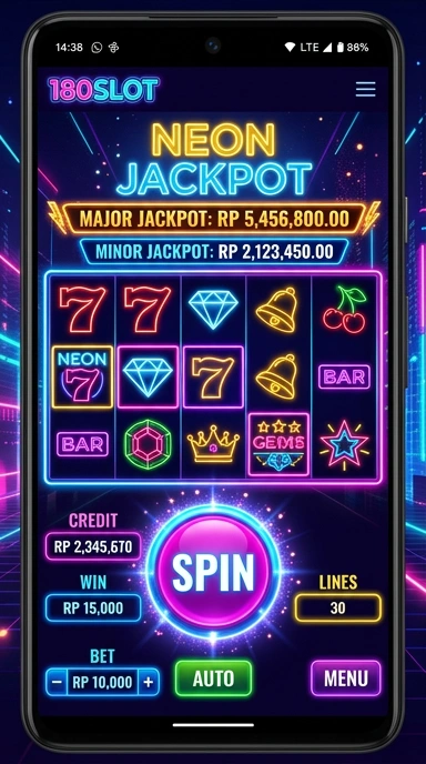 180slot — menu pengaturan